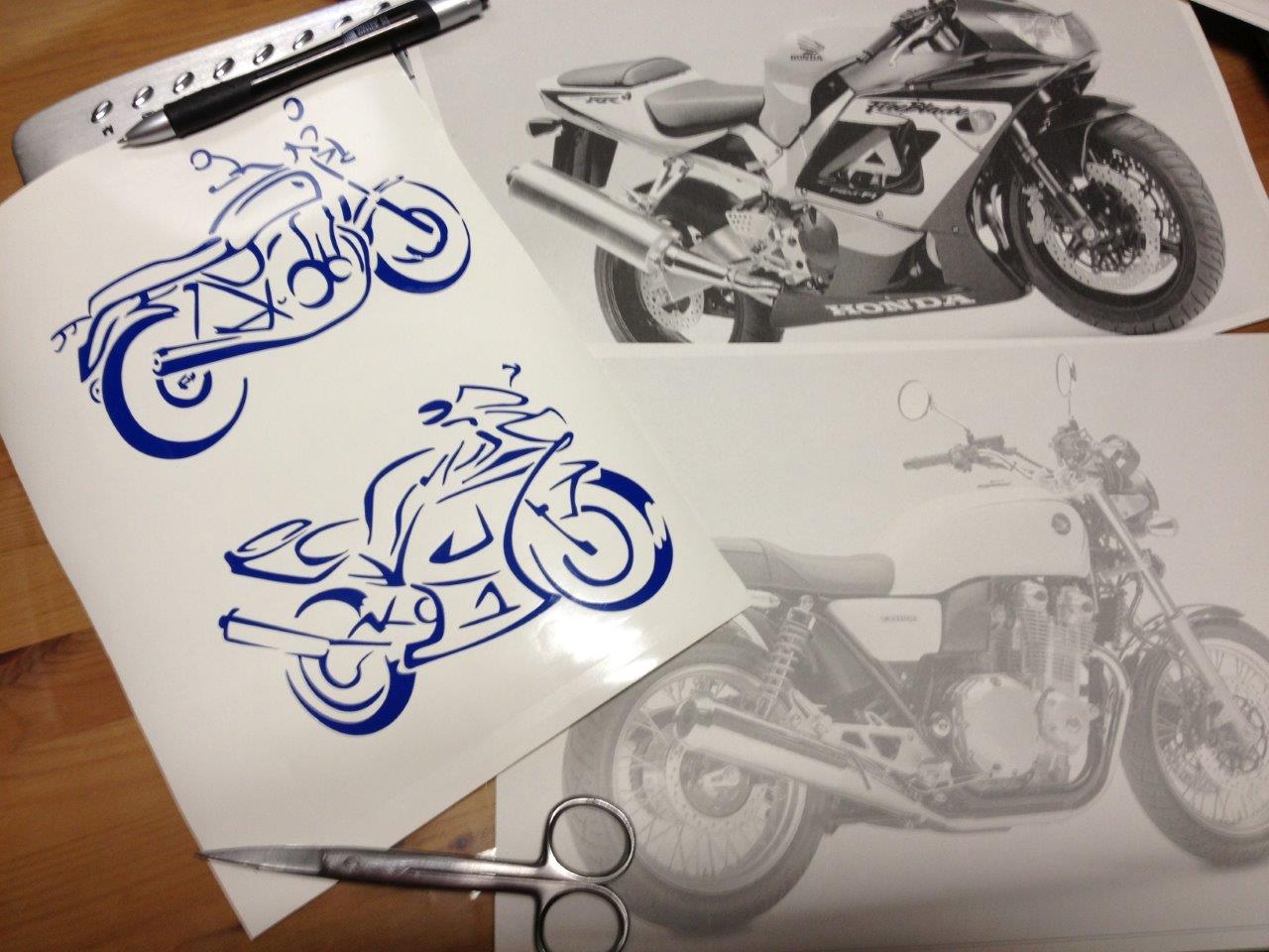 Motorcycle Stickers