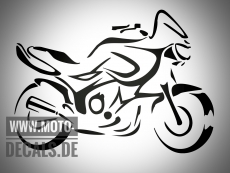 Aufkleber Motiv Yamaha tdm 850