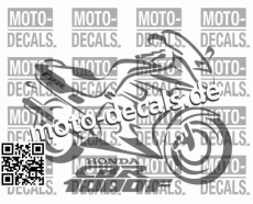 Aufkleber Motiv Honda CBR 1000 F SC24