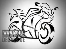 Aufkleber Motiv Honda CBR 1000 RR SC59 Fireblade