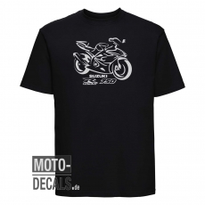 T-Shirt Motiv Suzuki GSX R750 K6