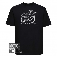 T-Shirt mit Motiv KTM RC8