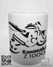 Tasse mit Motiv Kawasaki Z1000 (2006)