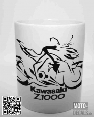 Tasse mit Motiv Kawasaki Z1000 (2014)