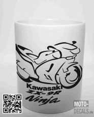 Tasse mit Motiv Kawasaki ZXR ZX9R Ninja (1997)