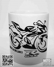 Tasse mit Motiv Suzuki GSX-R 750 (2017)