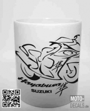 Mug with motif Suzuki GSXR1300 hayabusa