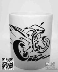 Tasse mit Motiv Suzuki SV1000