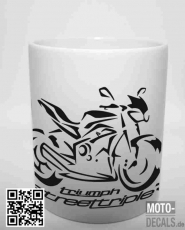 Mug with motif Triumph Street triple 675 (2013)