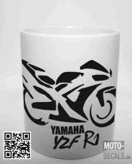 Mug with motif Yamaha YZF R1 (RN01 RN04 RN09)