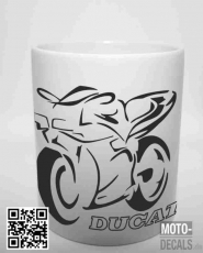 Tasse mit Motiv Ducati 916/748/996/98