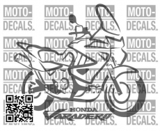 Sticker motif Honda Varadero SD02