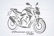 Sticker Motiv Honda Hornet 750
