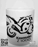 Tasse mit Motiv Kawasaki Z1000 (2007)