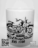 Tasse mit Motiv Yamaha VXS 1100 Dragstar