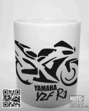 Tasse mit Motiv Yamaha YZF R1 (RN01 RN04 RN09)