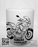 Tasse mit Motiv Yamaha Tracer 700