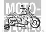 Aufkleber Motiv Kawasaki Vulcan