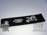 Filz-Schlüsselanhänger mit Motiv Honda CBF1000